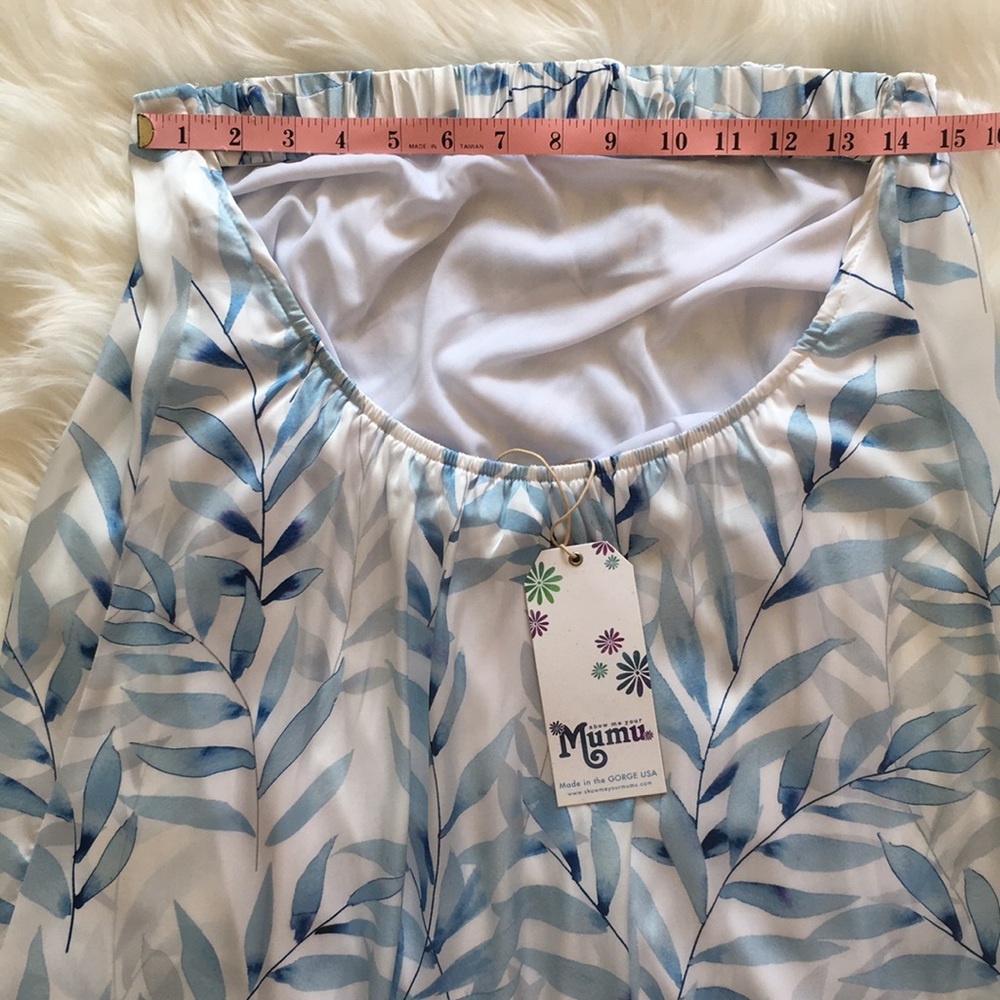 NWT Show Me Your Mumu Sirene Maxi Dress - in Blue Me Away - Picture 8 of 12